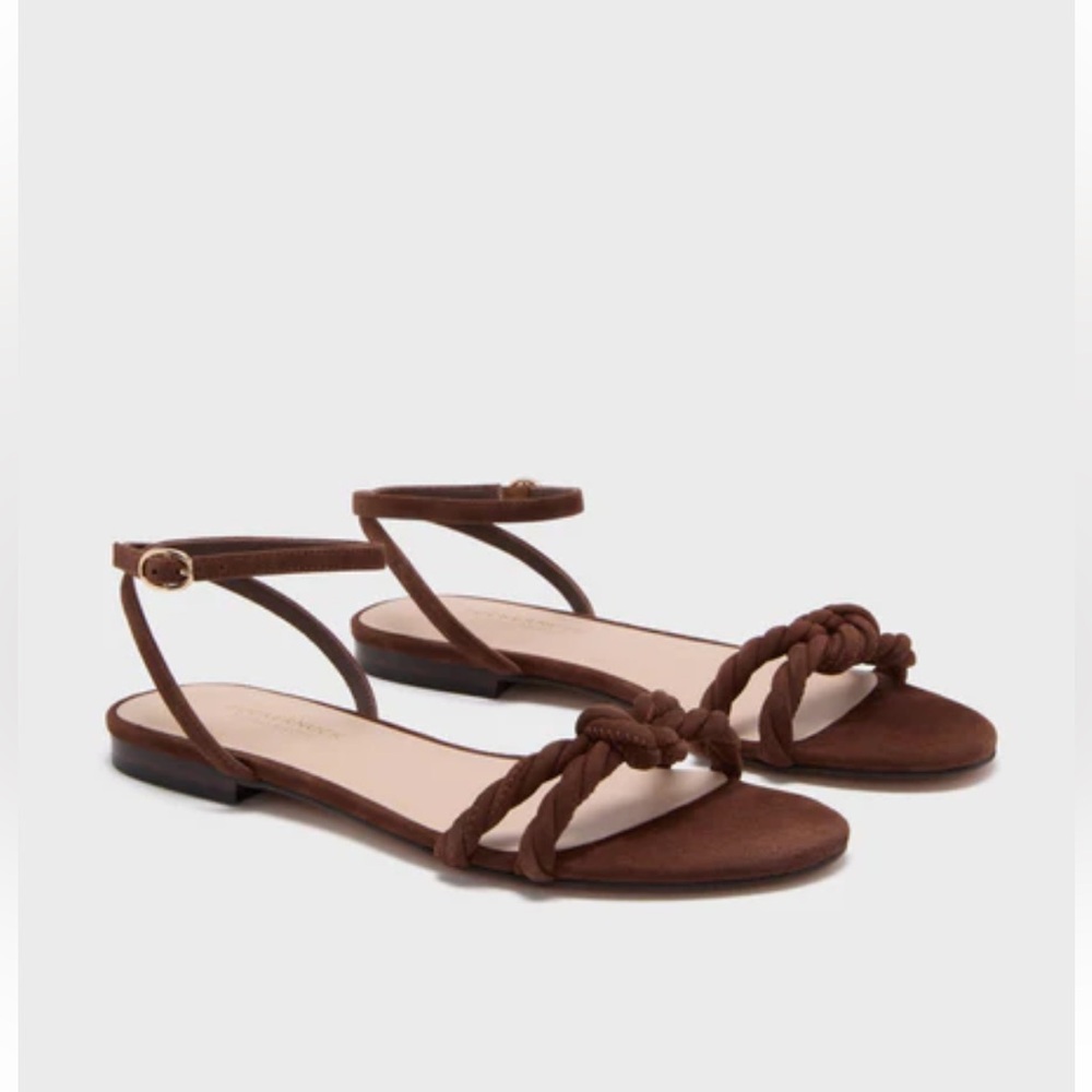Studio McGee Brown Knotted Sandals